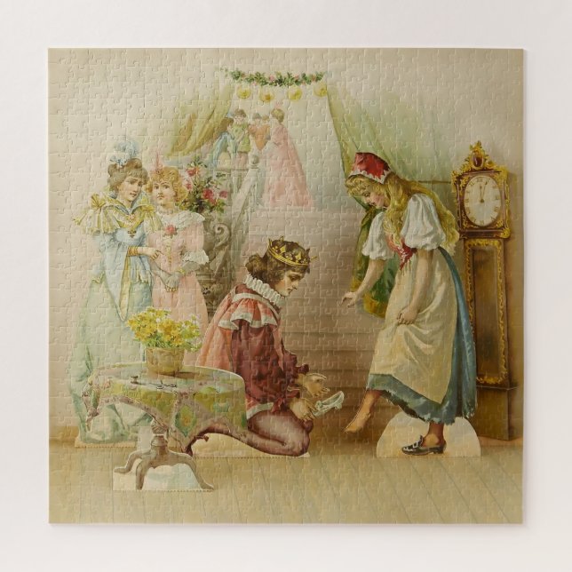 Puzzle “Little Cinders” Fairy Art by E S Hardy (Vertical)