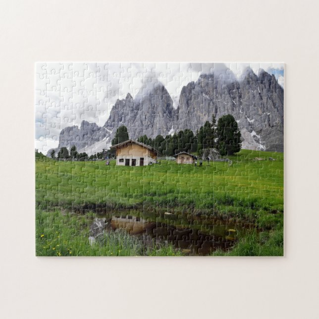 Puzzle Little House par Dolomites italiennes - Jigsaw Puz (Horizontal)