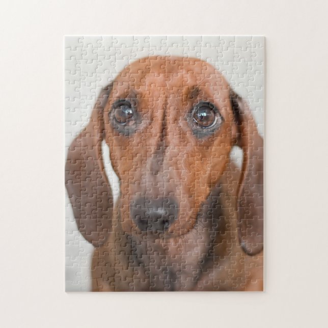 Puzzle Little Weiner Dog (Vertical)