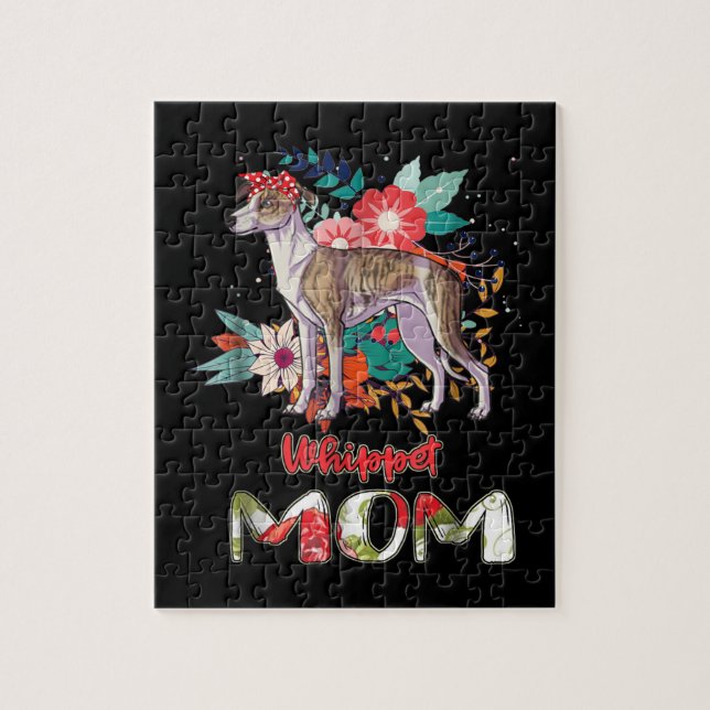 Puzzle Little Whippet lovers (Vertical)