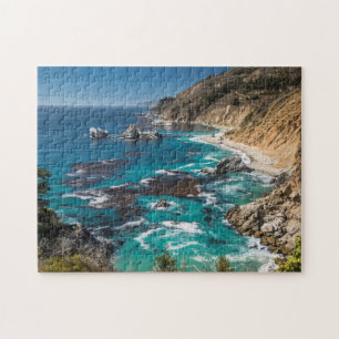 Puzzle Littoral de Big Sur, Côte ouest, Côte pacifique