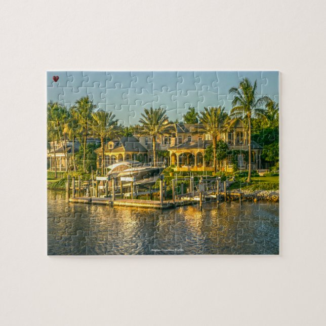 Puzzle Littoral de Naples Floride. (Horizontal)