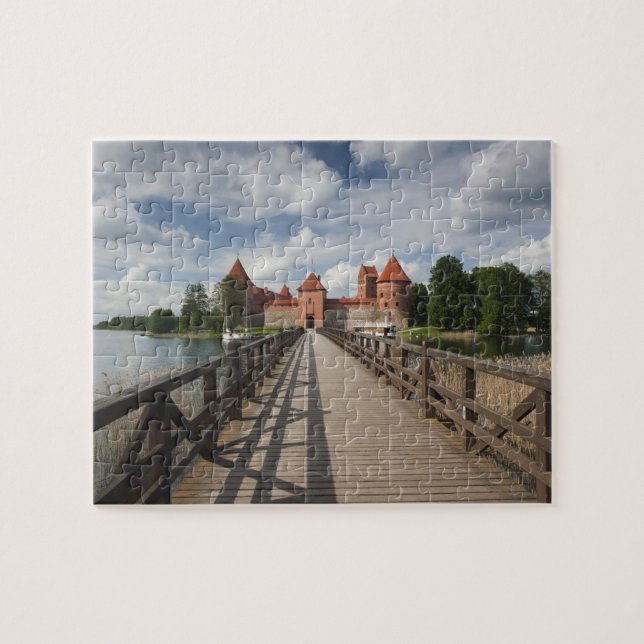 Puzzle Lituanie, Trakai, Parc national historique de Trak (Horizontal)