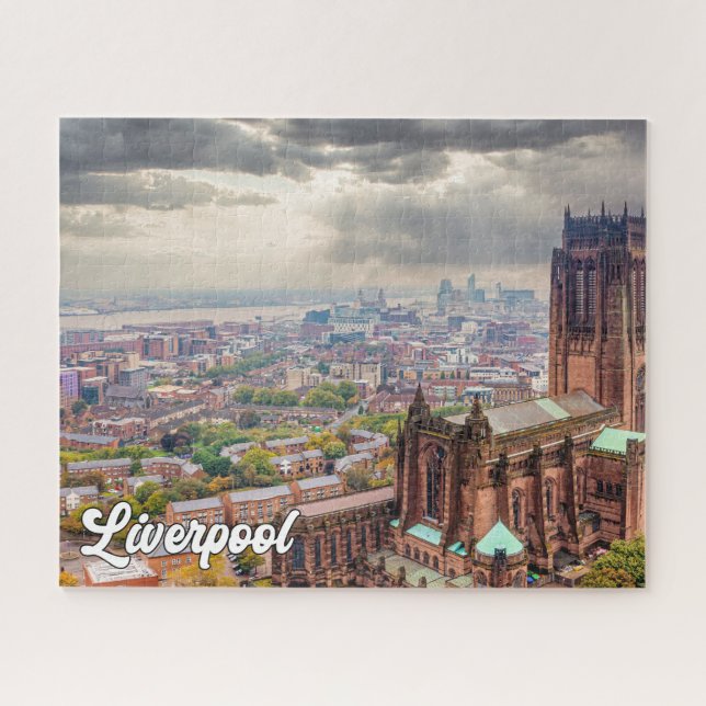 Puzzle Liverpool, Angleterre, Royaume-Uni (Horizontal)
