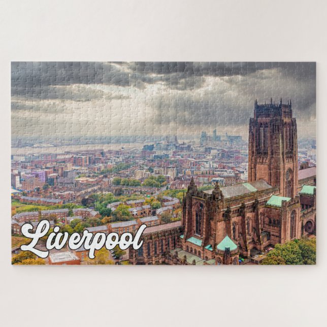 Puzzle Liverpool, Angleterre, Royaume-Uni (Horizontal)
