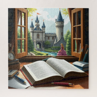 Puzzle Livre À propos de Princesse et Château