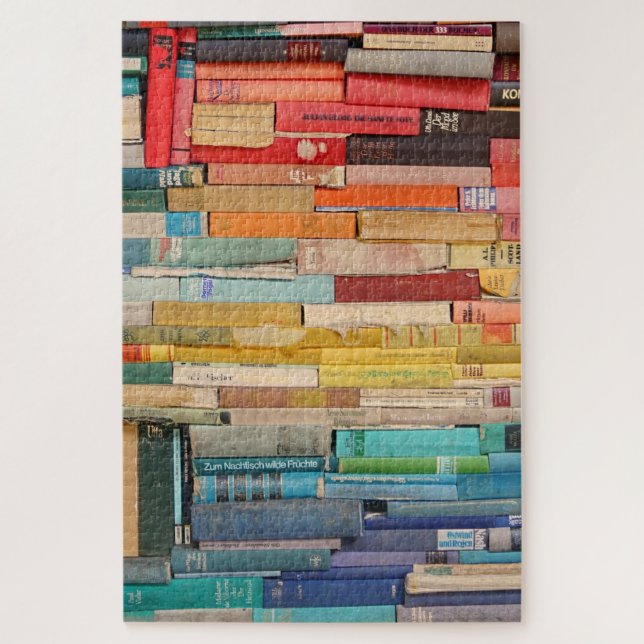 Puzzle Livres de toutes les couleurs (Vertical)