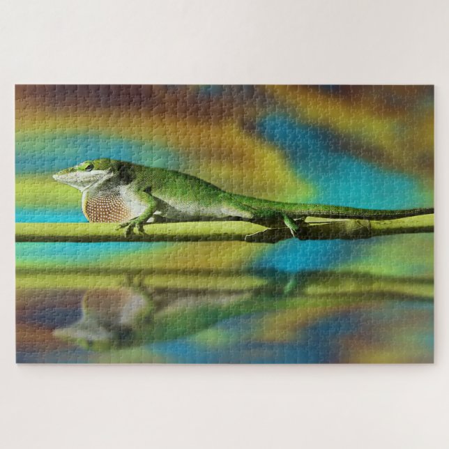 Puzzle Lizard (Horizontal)
