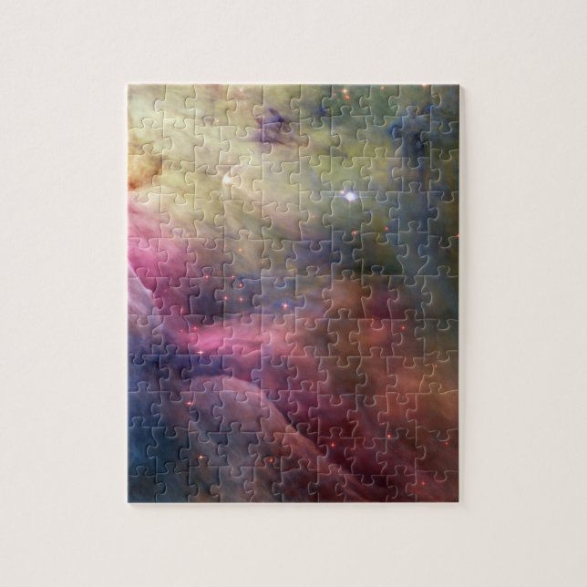 Puzzle LL Ori and the Orion Nebula (Vertical)
