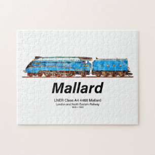 Puzzle LNER Classe A4 4468 Mallard - Loco à vapeur la plu