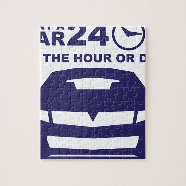 Puzzle Locations de voiture à l'heure ou jour 24-7 (Vertical)