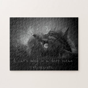 Puzzle L'océan profond d'un esprit de chat