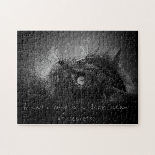 Puzzle L'océan profond d'un esprit de chat (Horizontal)