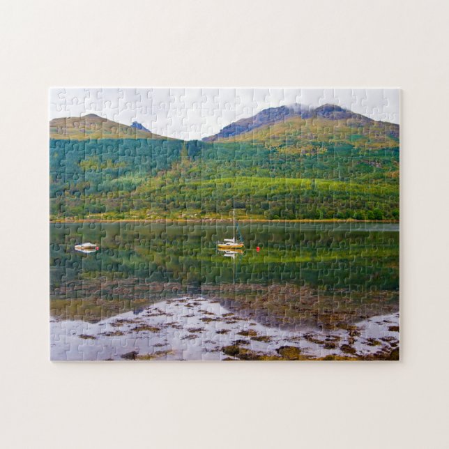 Puzzle Loch longtemps, Arrochar, casse-tête de l'Ecosse (Horizontal)