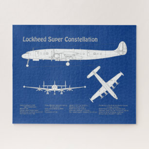 Puzzle Lockheed L-1049 Super Constellation - Plans ABD