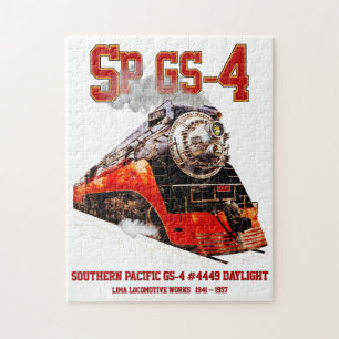 Puzzle Locomotive à vapeur classique Southern Pacific GS-