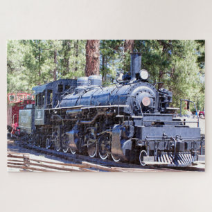 Puzzle Locomotive à vapeur, Flagstaff, Arizona, États-Uni