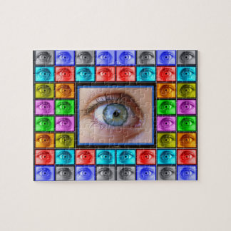 Puzzle L'oeil voient tout déconcerter