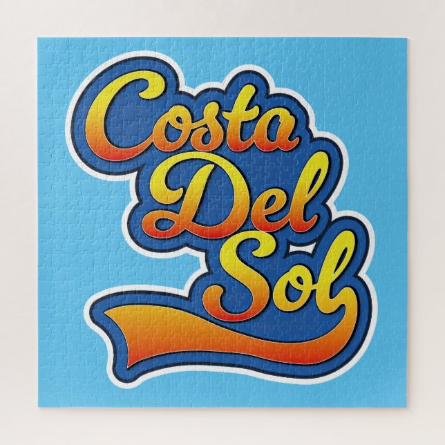 Puzzle Logo Costa Del Sol (Vertical)