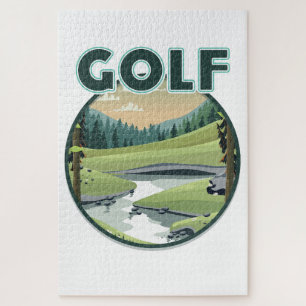 Puzzle logo de Golf Sports