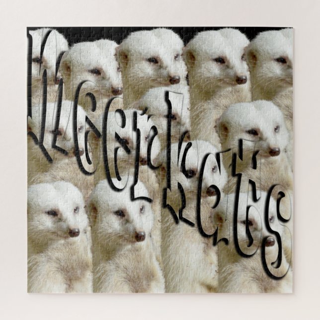 Puzzle Logo de l'armée de Meerkat, (Vertical)