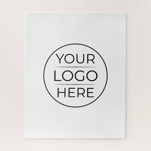 Puzzle Logo de marque d'entreprise moderne (Vertical)