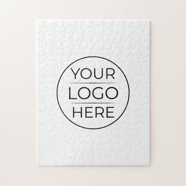 Puzzle Logo de marque d'entreprise moderne (Vertical)