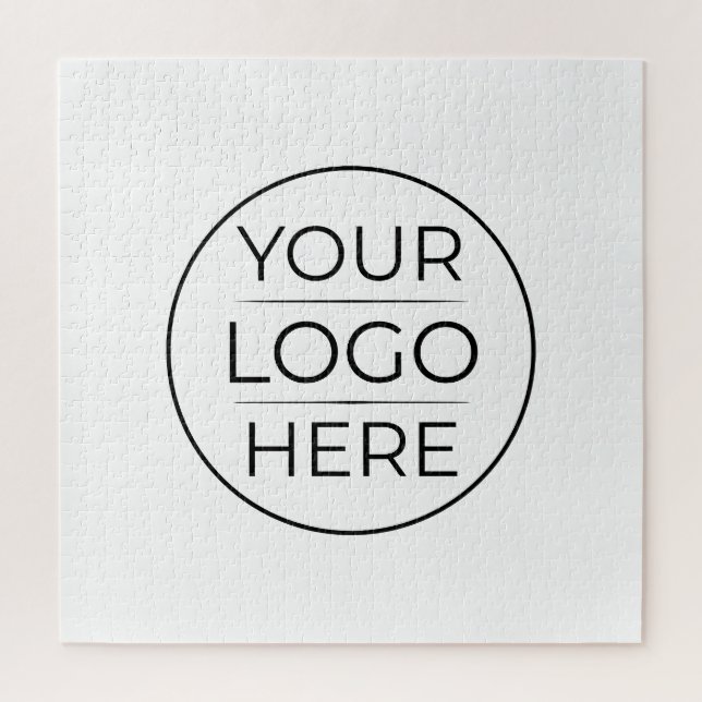 Puzzle Logo de marque d'entreprise moderne (Vertical)