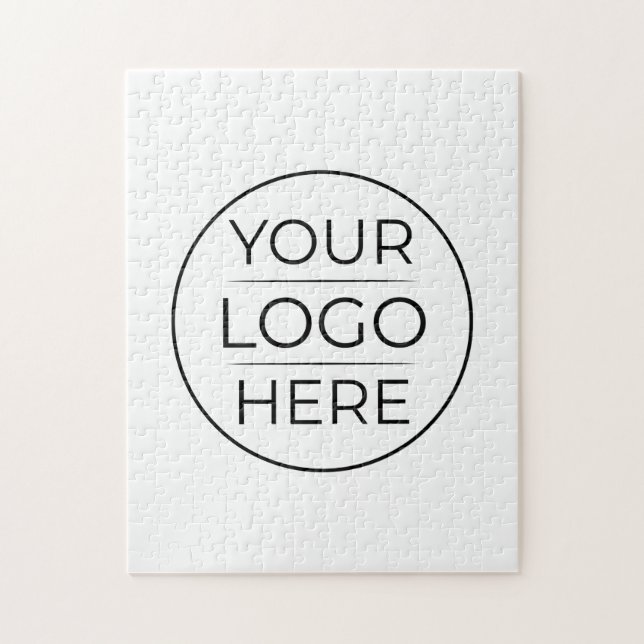 Puzzle Logo de marque d'entreprise moderne (Vertical)