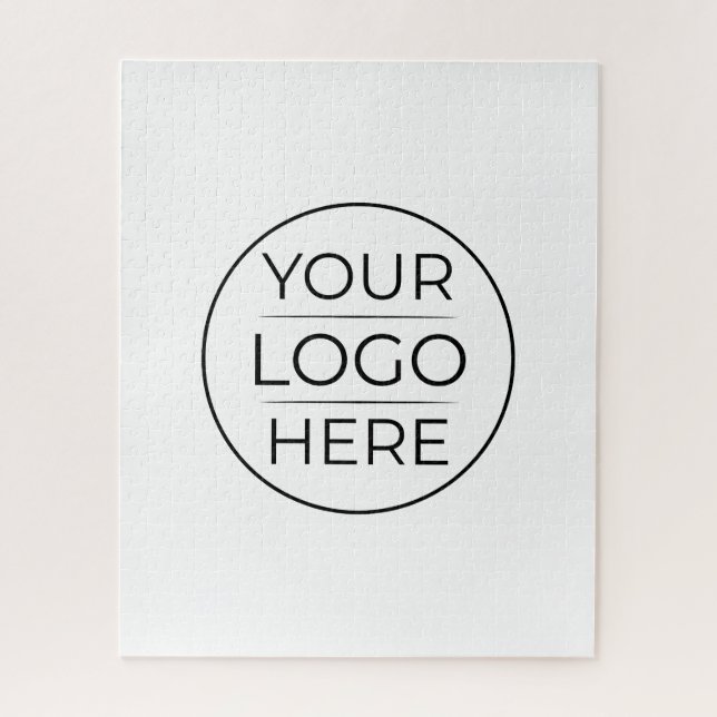 Puzzle Logo de marque d'entreprise moderne (Vertical)