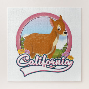 Puzzle logo de vacances de California Deer