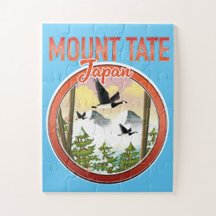 Puzzle Logo de voyage au Japon du Mont Tate