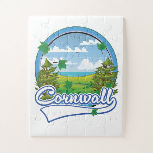 Puzzle Logo de voyage de Cornwall