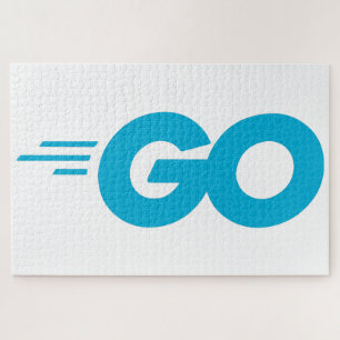 Puzzle Logo Golang (langage de programmation Go)