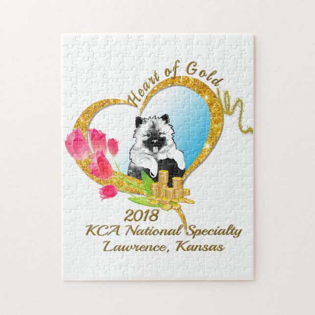 Puzzle Logo national de 2018 KCA 252 morceaux (Vertical)