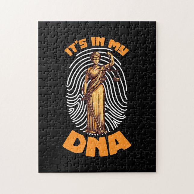 Puzzle Loi C'Est Dans L'ADN D'Un Avocat (Vertical)