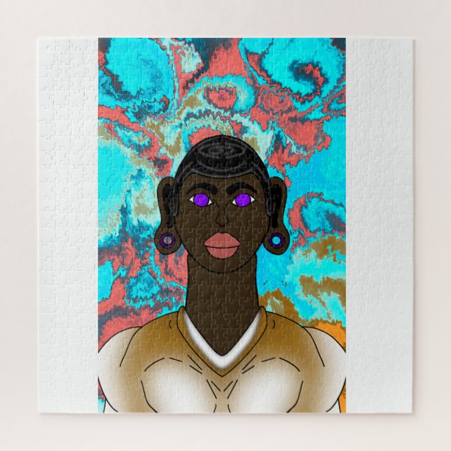 Puzzle L'oiseau de l'univers, l'énergie de l'amour (Vertical)