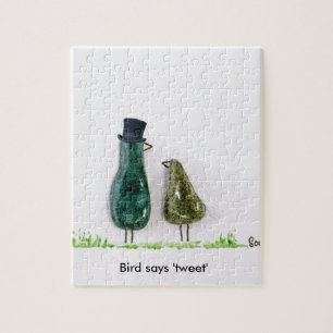 Puzzle L'oiseau dit 'tweet'