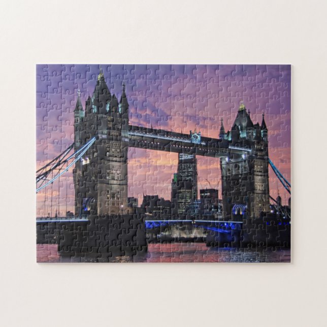 Puzzle London Tower Bridge à Sunset (Horizontal)