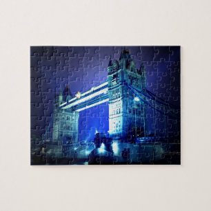 Puzzle London Tower Bridge & Blue Night