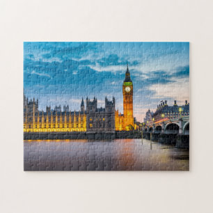Puzzle Londres Big Ben Chambres du Parlement Skyline