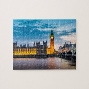 Puzzle Londres Big Ben Chambres du Parlement Skyline