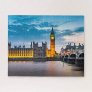 Puzzle Londres Big Ben Chambres du Parlement Skyline