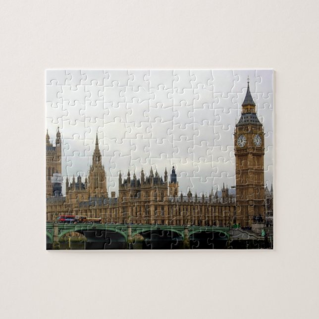 Puzzle Londres - Big Ben - Westminster - 8x10 - 110 pcs. (Horizontal)