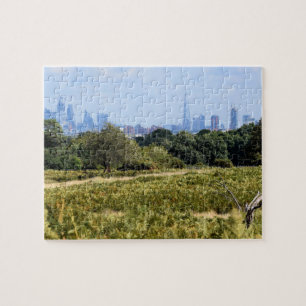 Puzzle Londres Skyline depuis Richmond Park - 8x10 pouces