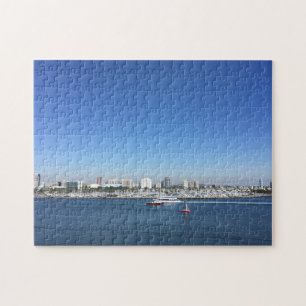 Puzzle Long Beach California City Skyline