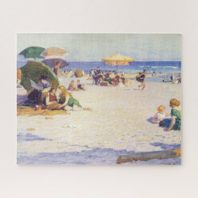 Puzzle Long Beach (État de New York) (par E.H. Potthast) (Horizontal)