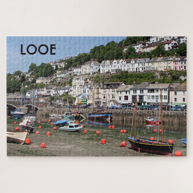 Puzzle Looe : Cornwall, Angleterre, Royaume-Uni (Horizontal)