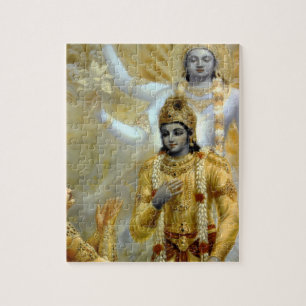 Puzzle Lord Krishna Hindu God Hare Krishna