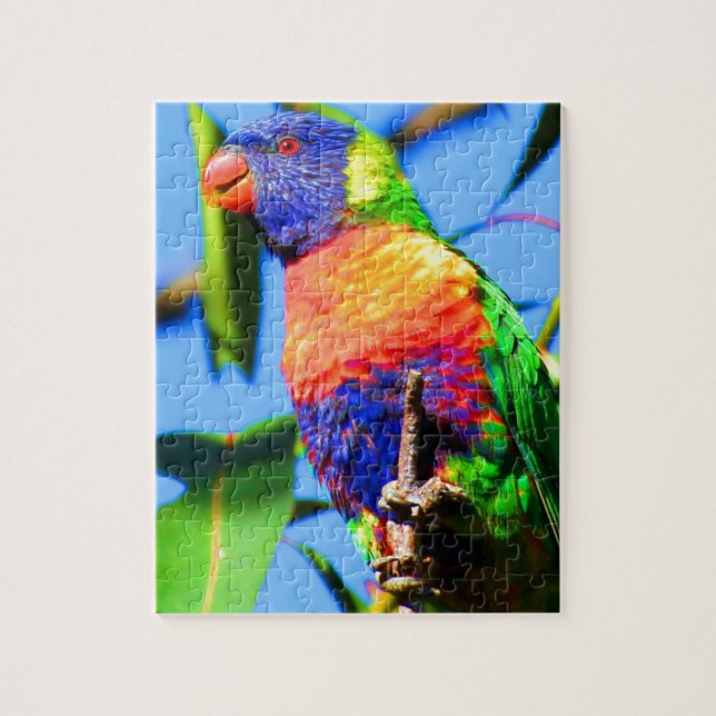 Puzzle lorikeet d'arc-en-ciel (Vertical)